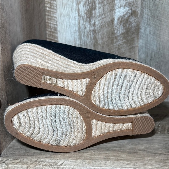 J Crew Seville espadrille wedges in canvas - Picture 9 of 10